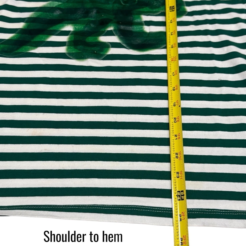 NEW Zara Dinosaur and Stripe Tee Novelty Comfort Fun Quirky Camp L - Picture 11 of 11